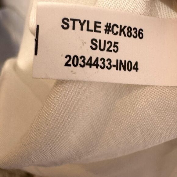 J.Crew Dress Womens Small Multi Floral Smocked Strapless Convertible Midi CK836 - Picture 8 of 10